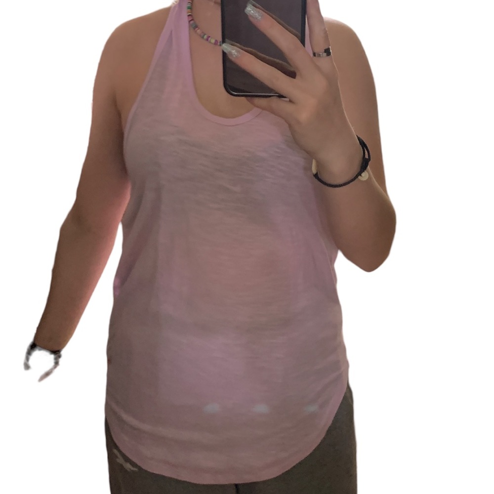 Pink Victorias Secret Like Purple Rank Top